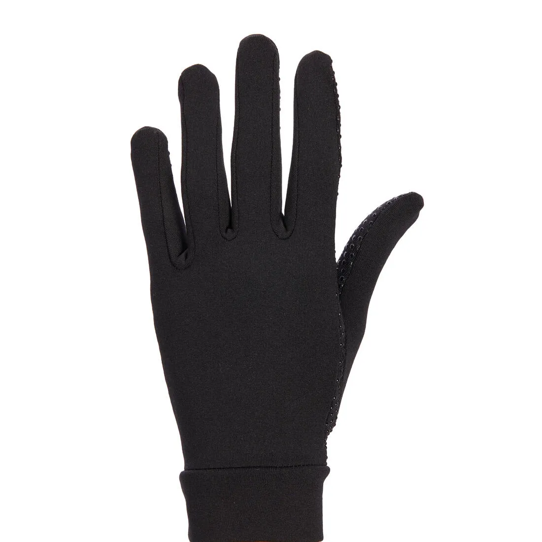 140 Women's Horse Riding Gloves - Black
