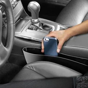 2 Pack: Car Seat & Console Gap Filler Organizer