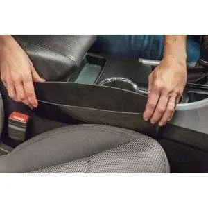 2 Pack: Car Seat & Console Gap Filler Organizer