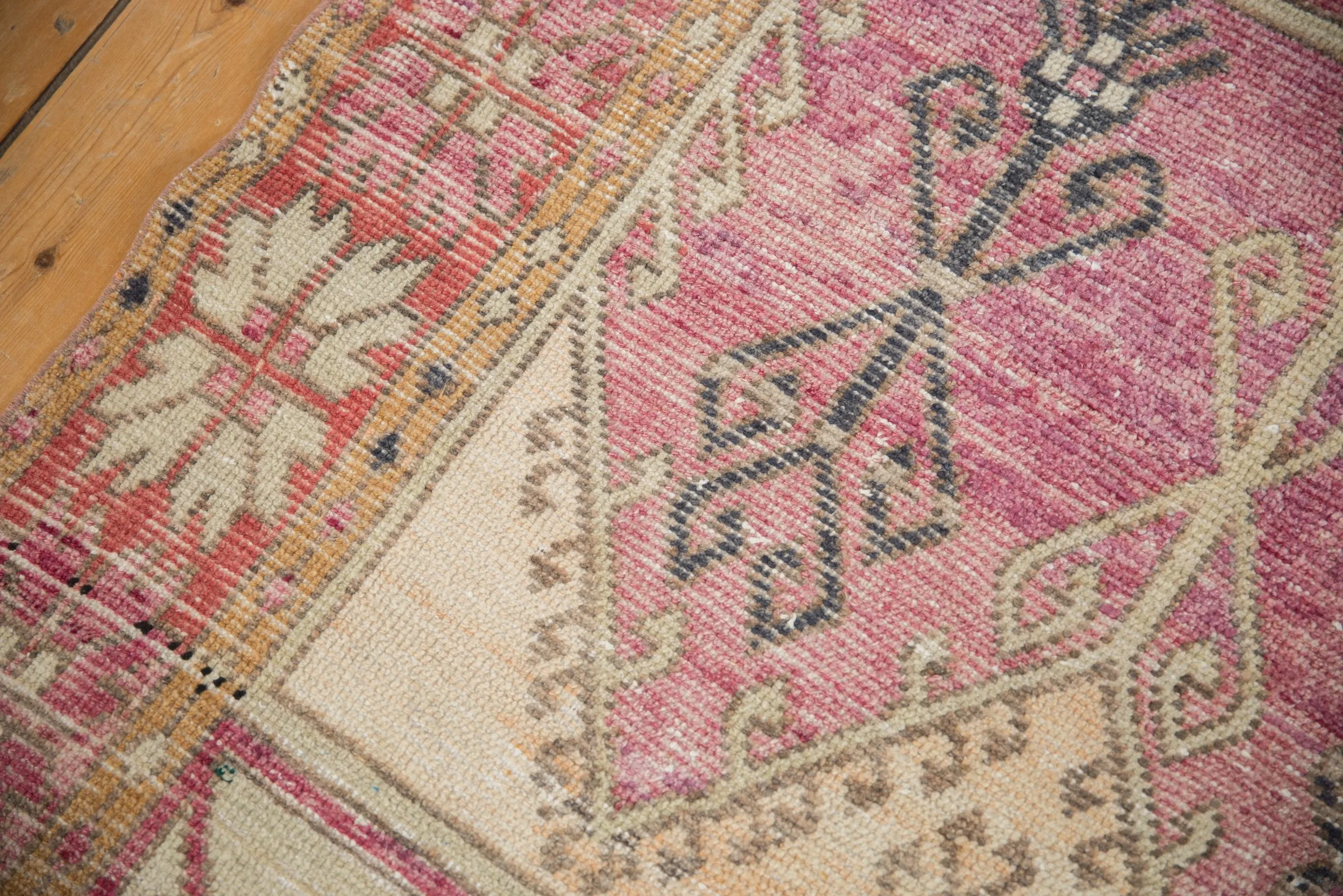 4.5x11.5 Vintage Distressed Oushak Rug Runner