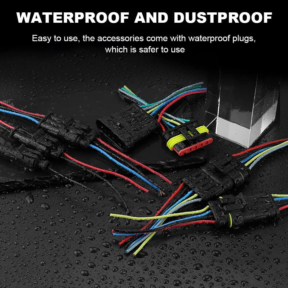 708 Piece Waterproof Electrical Wire Automotive Plug Connector Kit