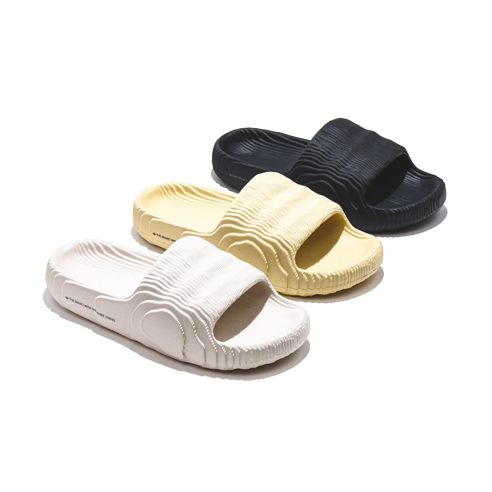 Adidas Originals Men Adilette 22 Slides Black Core GX6949