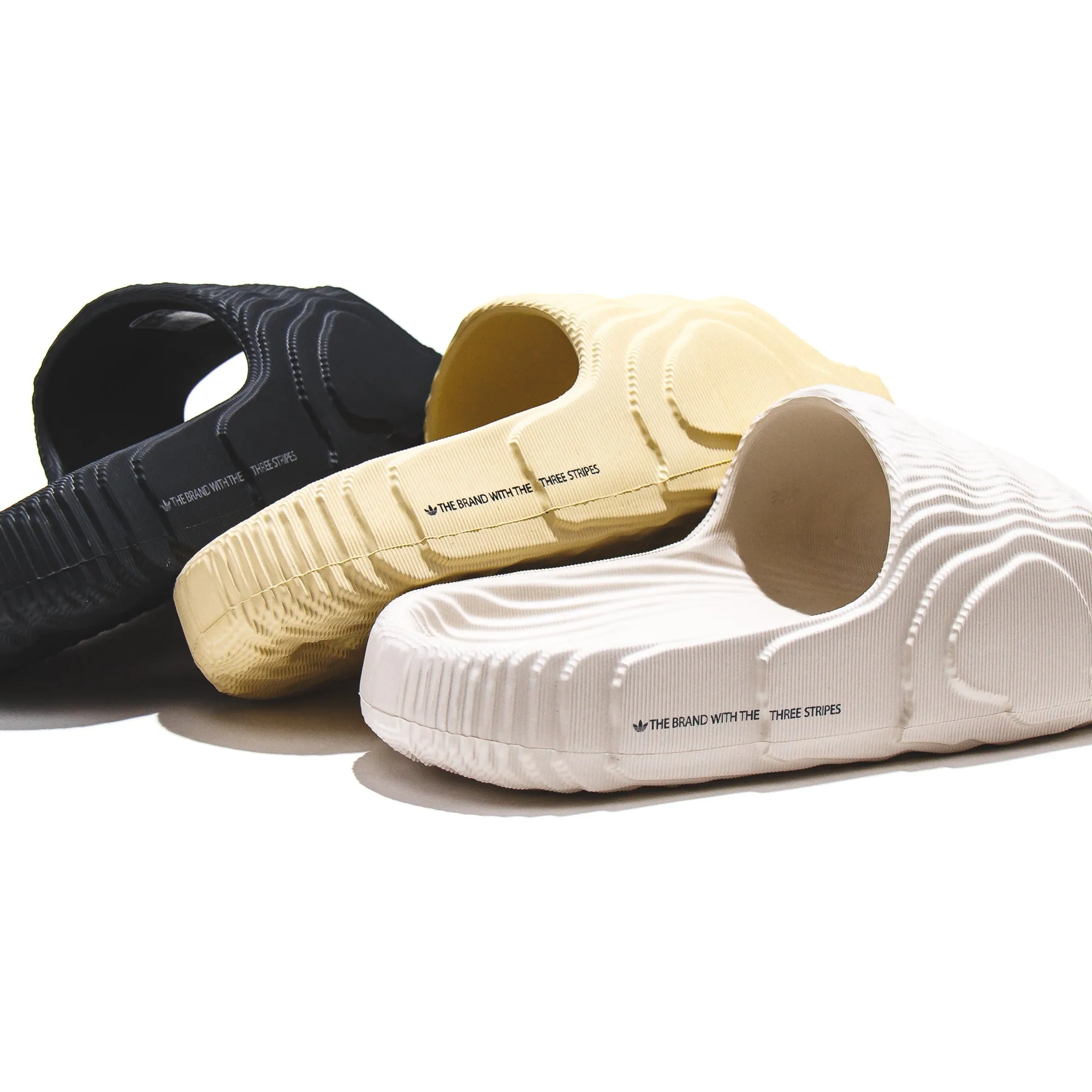 Adidas Originals Men Adilette 22 Slides Black Core GX6949