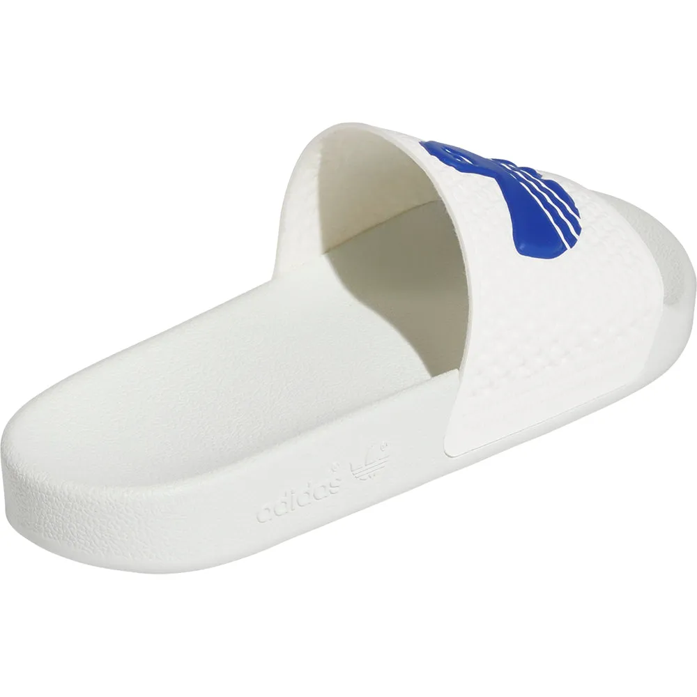 Adidas Shmoofoil Slides Core White/Royal Blue/Core White
