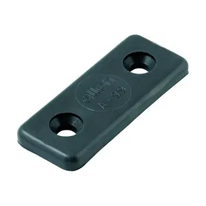 Allen Brothers Toe Strap Fixing Plate - Grey