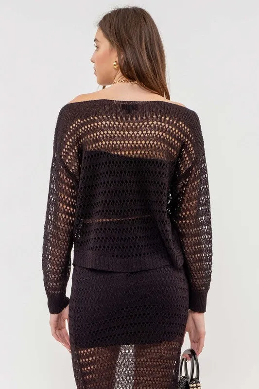 Angelica Open Knit