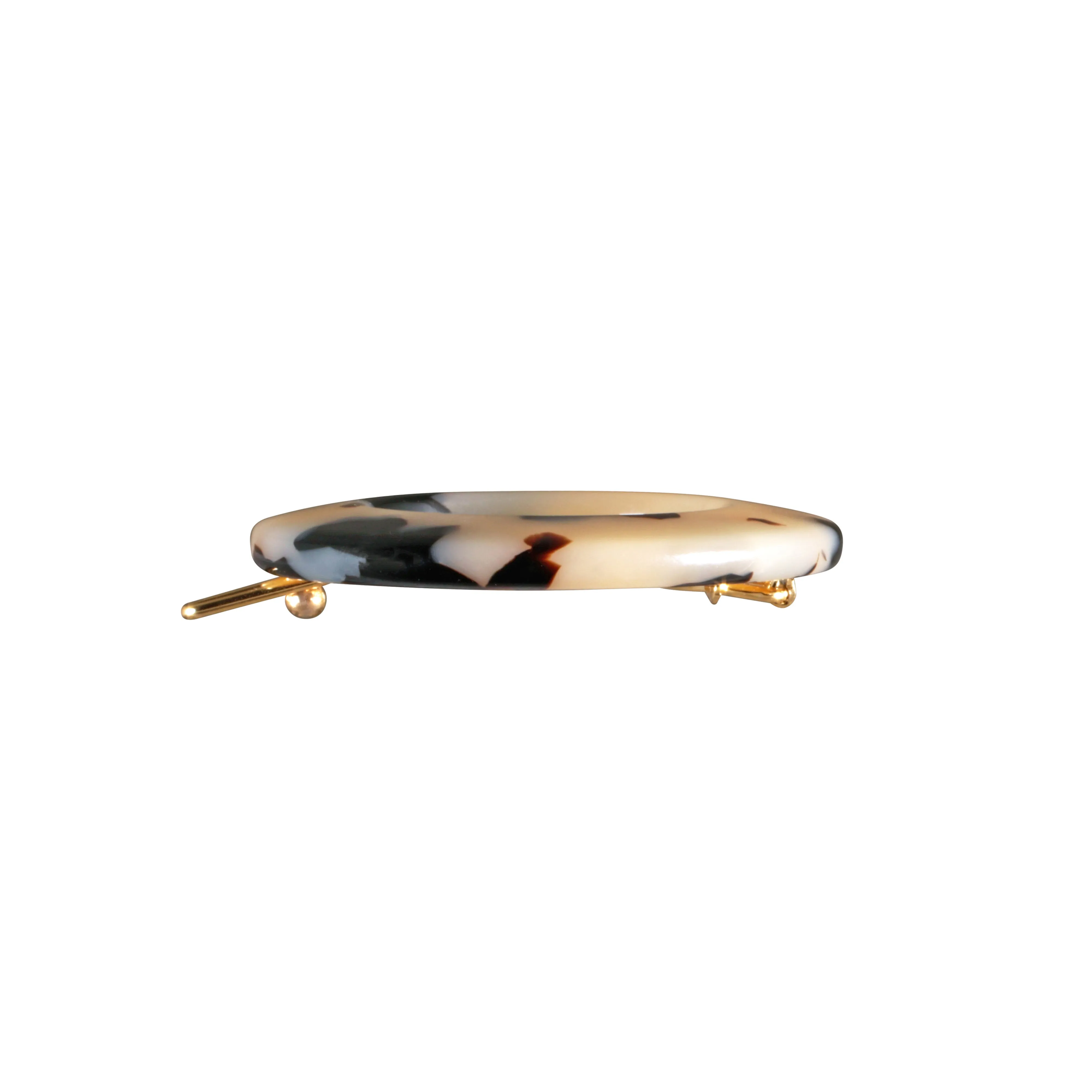 Apolline Small Dark Tortoiseshell Hair Clip