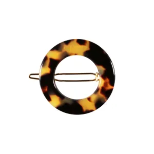 Apolline Small Dark Tortoiseshell Hair Clip