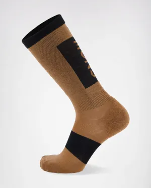 Atlas Merino Snow Sock - Toffee