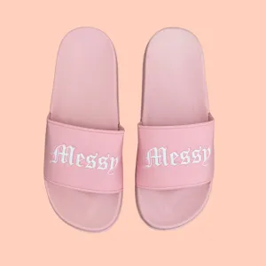 Baby Pink Messy slides
