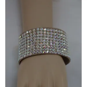 Ballroom Bangle Bracelet 2 inches wide