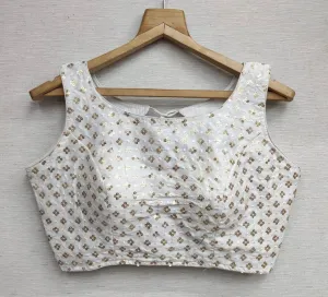 Bangalori Silk Sequins Blouse