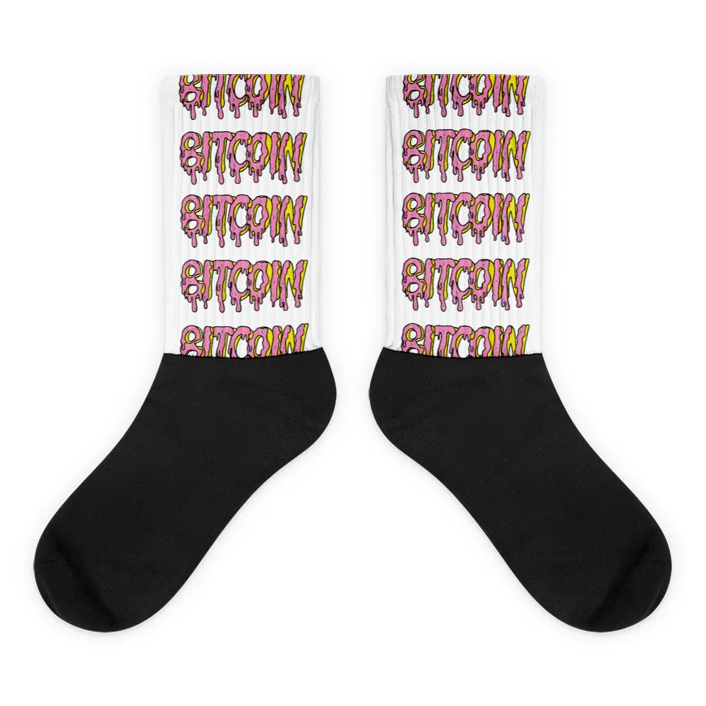 Bitcoin Donut Socks