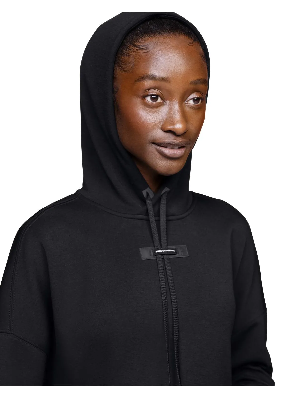 Bluza z kapturem damska ON RUNNING Hoodie czarny