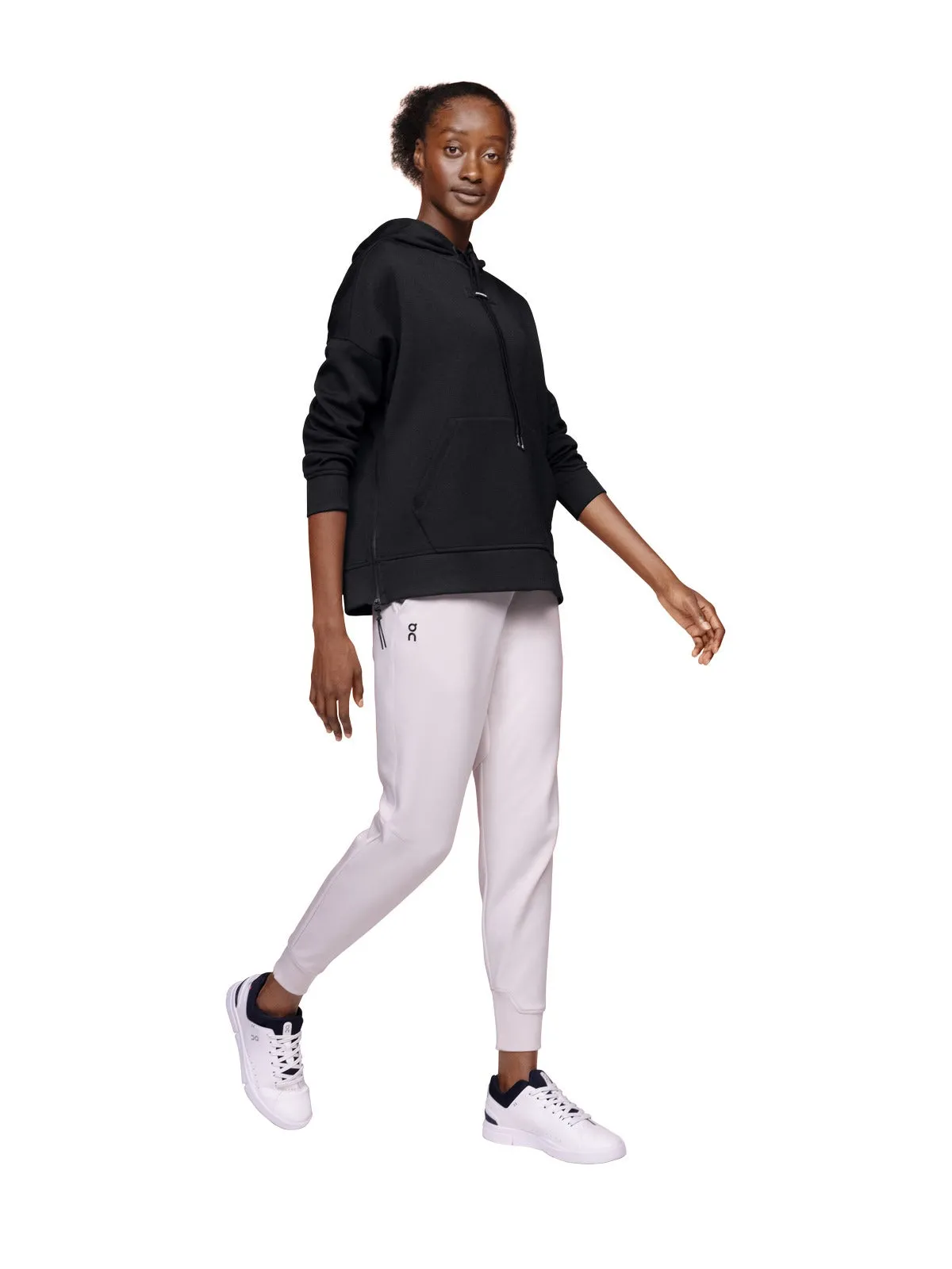 Bluza z kapturem damska ON RUNNING Hoodie czarny