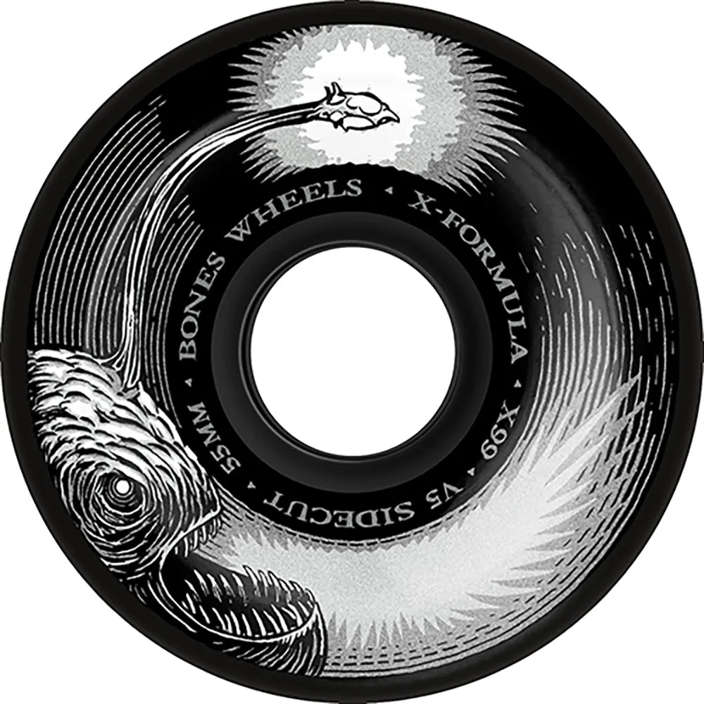 Bones X-Formula Dark Waters V5 Sidecut 99A Wheels 55mm