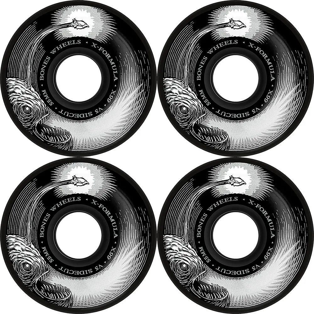 Bones X-Formula Dark Waters V5 Sidecut 99A Wheels 55mm