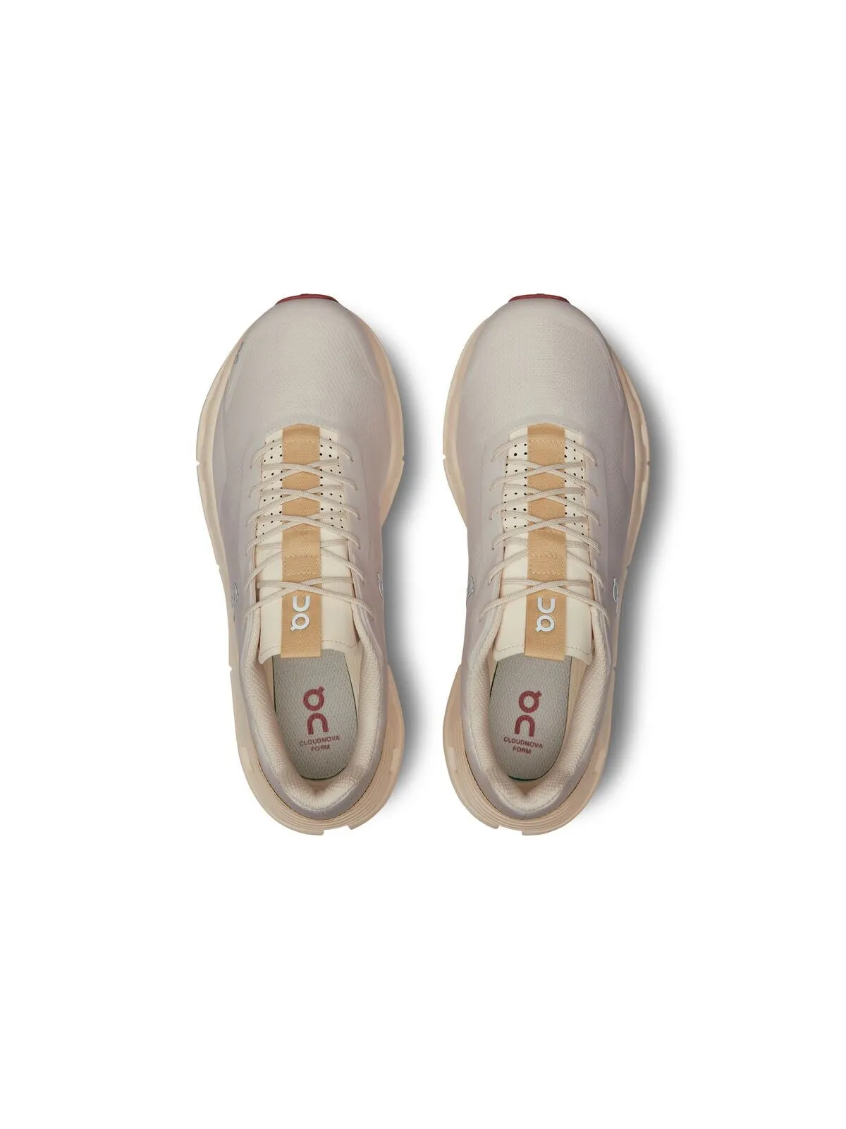 Buty męskie ON RUNNING Cloudnova Form beżowy