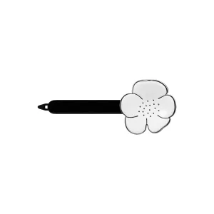 Camellia Large White Side Hair Clip