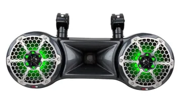 CF-82TD | MARINE 8" 3-WAY DOUBLE TOWER SPEAKERS WITH COMPRESSION DRIVER SYSTEM 900 WATTS