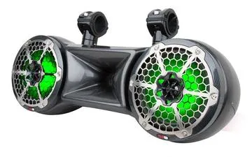 CF-82TD | MARINE 8" 3-WAY DOUBLE TOWER SPEAKERS WITH COMPRESSION DRIVER SYSTEM 900 WATTS