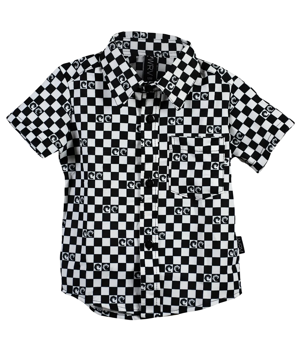 Checker Infant S/S Woven