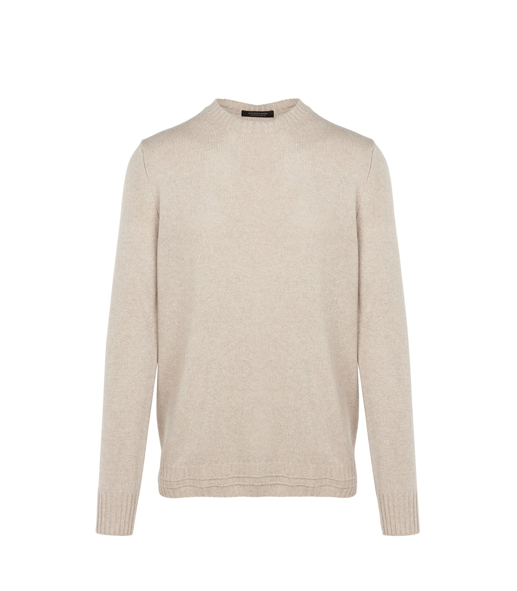 Chic Crewneck Pull In Soft Cashmere Blend