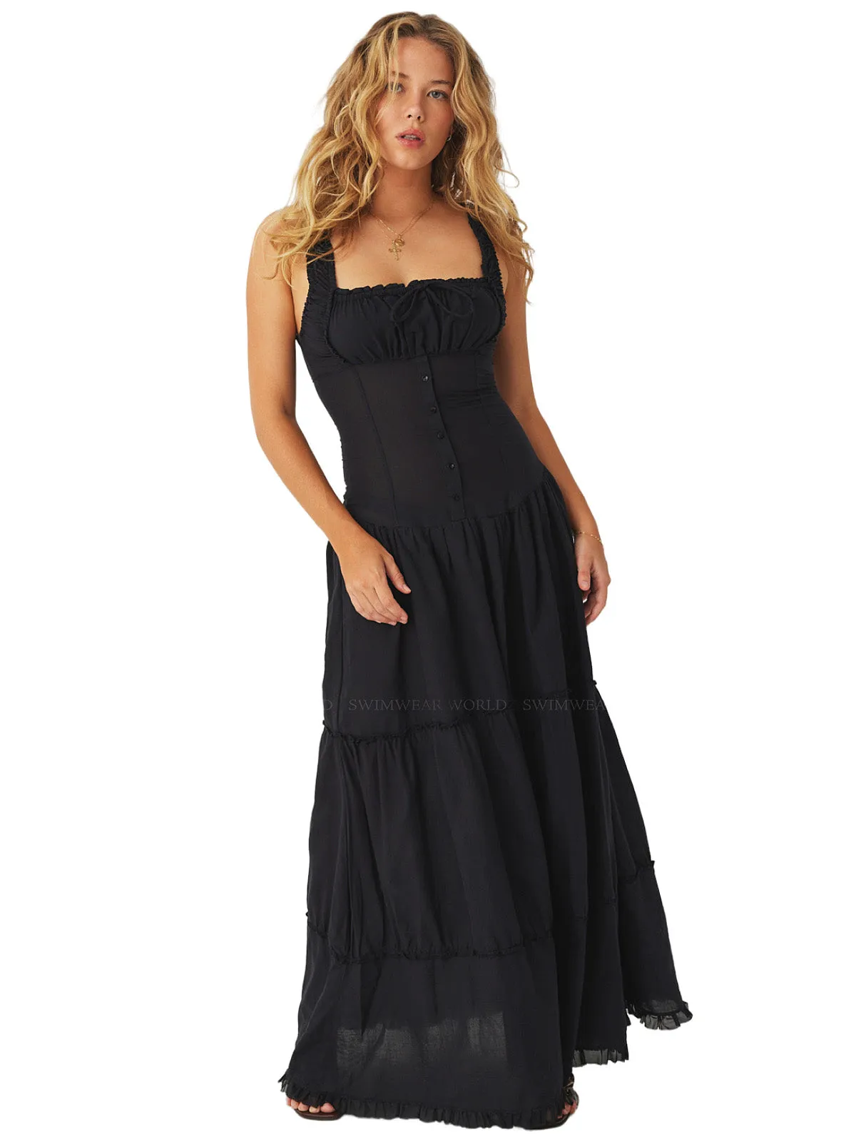 Christabelle Ruffle Maxi Dress