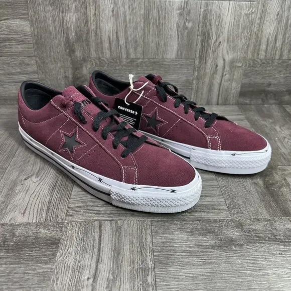 Converse One Star Razor Wire Men's size 11.5 Purple Black Suede Skate A05091C