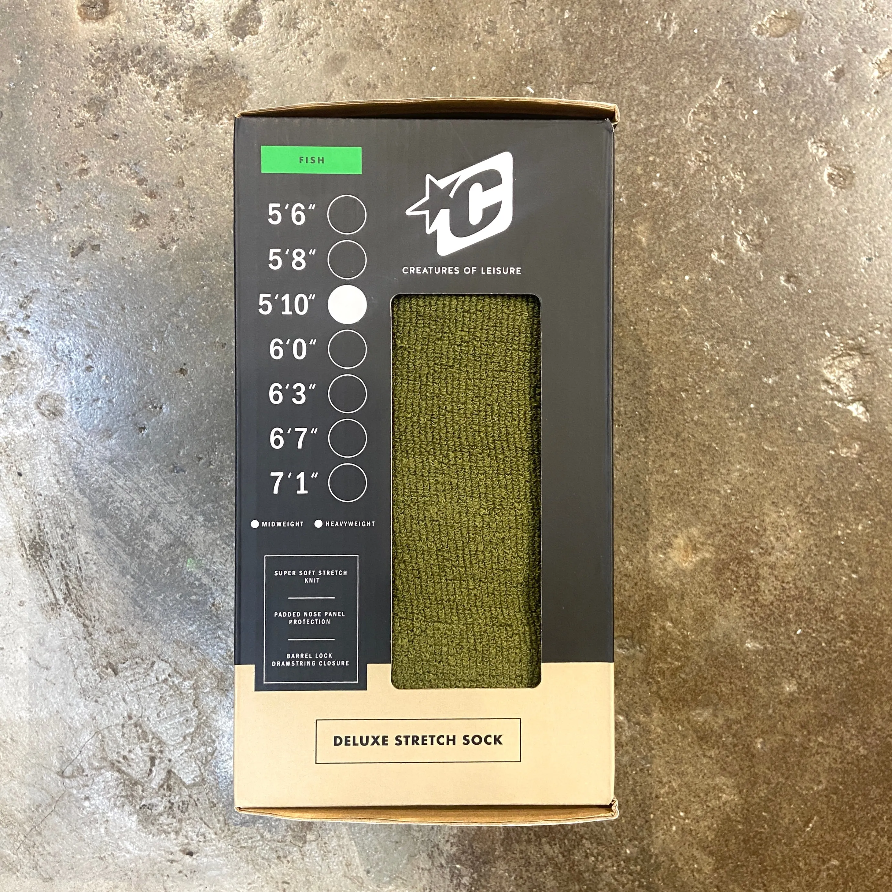 CREATURES OF LEISURE   FISH DELUXE STRETCH SOCK