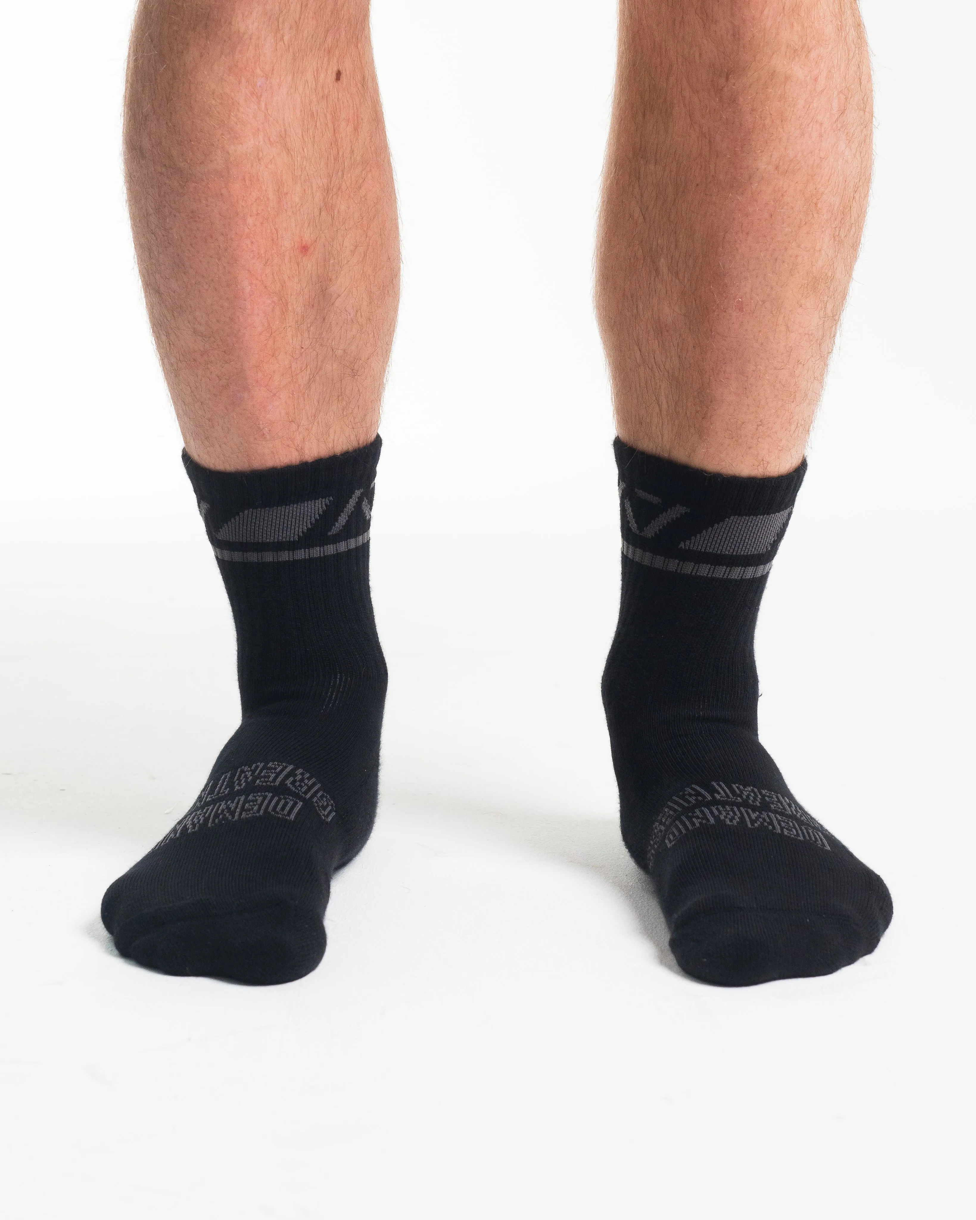 Crew Socks - Shadow Stone