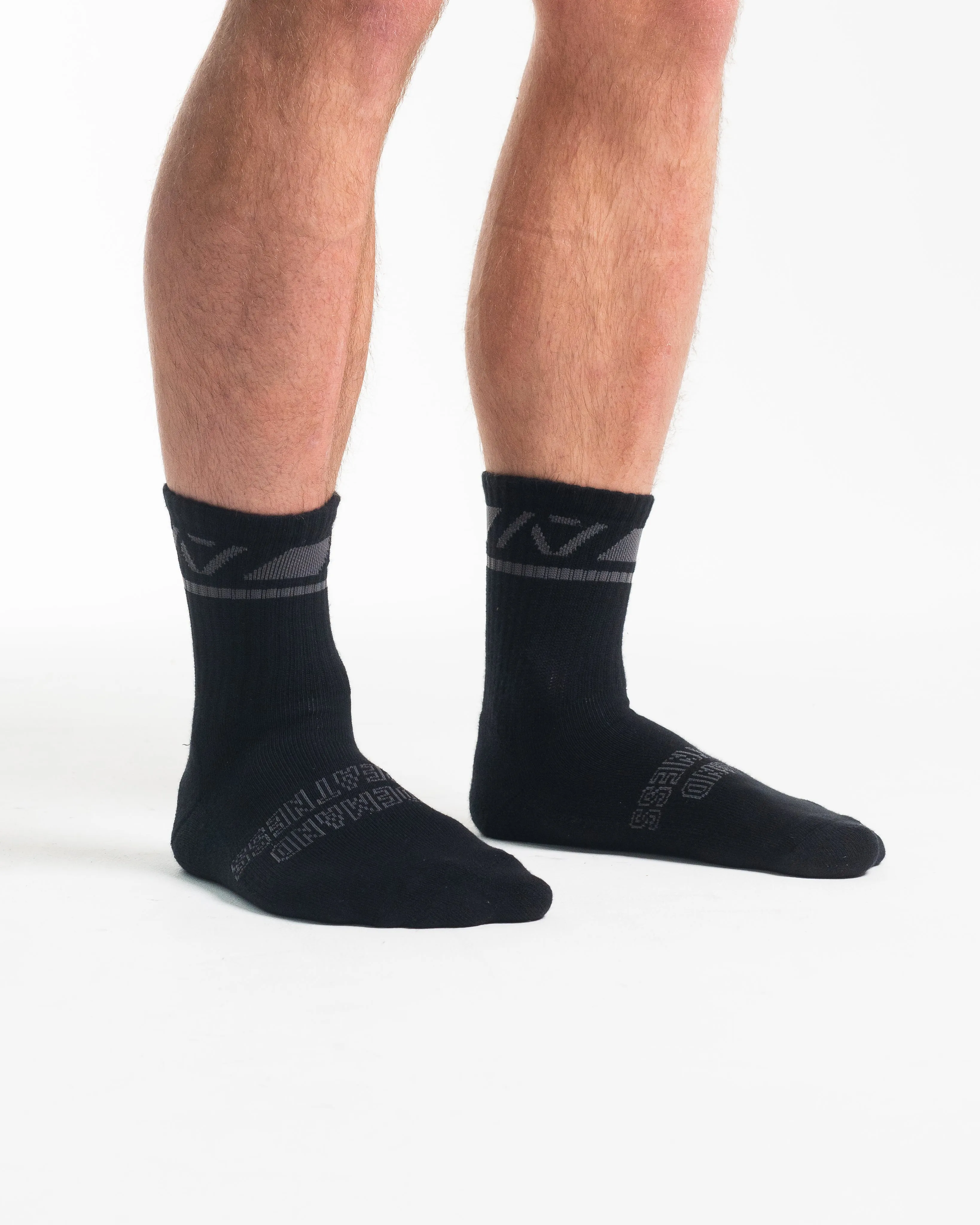 Crew Socks - Shadow Stone