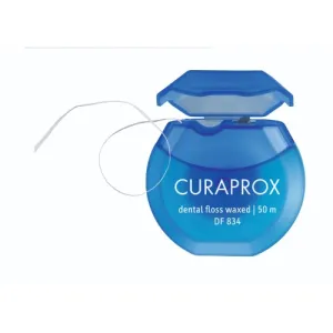 CURAPROX FLOSS MINT WAXED (1x 50M) DF834