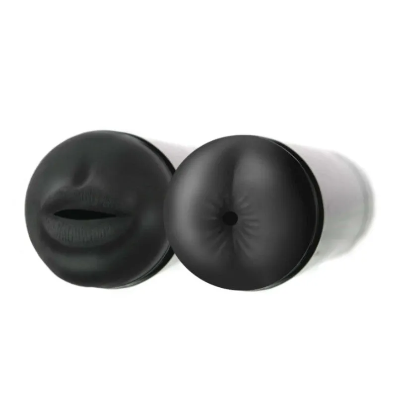 Cyberskin Stealth Dual Stroker - Mouth & Rear
