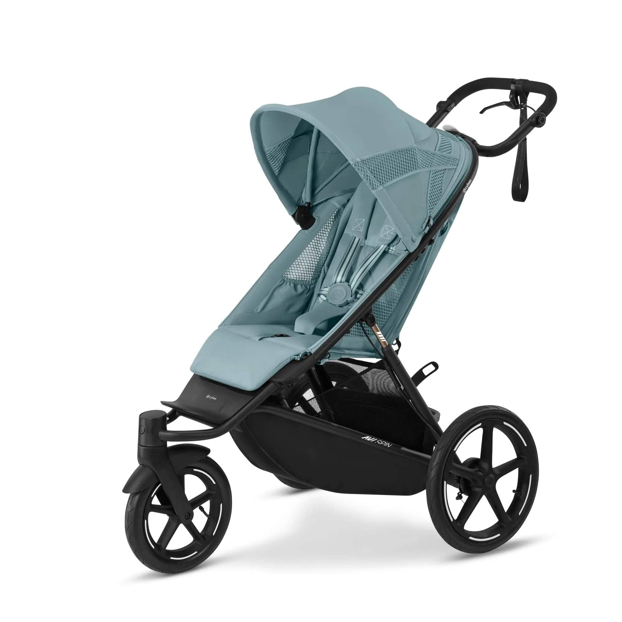 Cybex AVI Spin 3 Wheel Pram - Stormy Blue