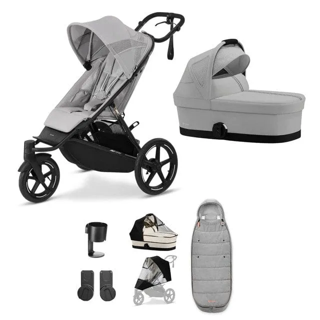 Cybex AVI Spin Essential Bundle - Fog Grey