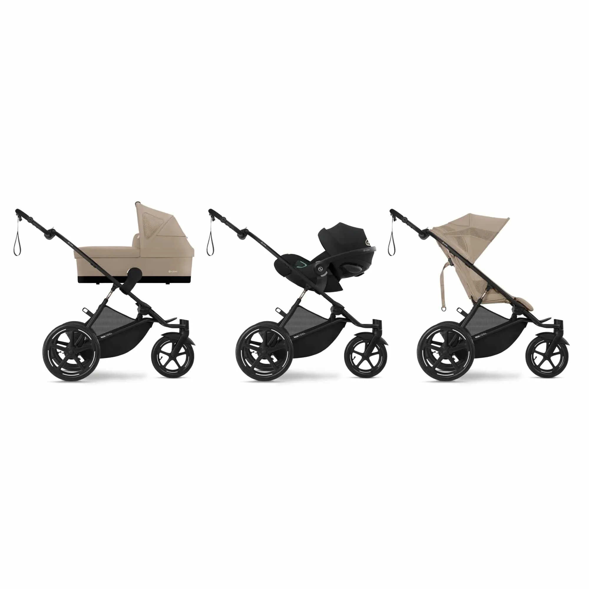 Cybex Avi Spin Essential Bundle in Almond Beige