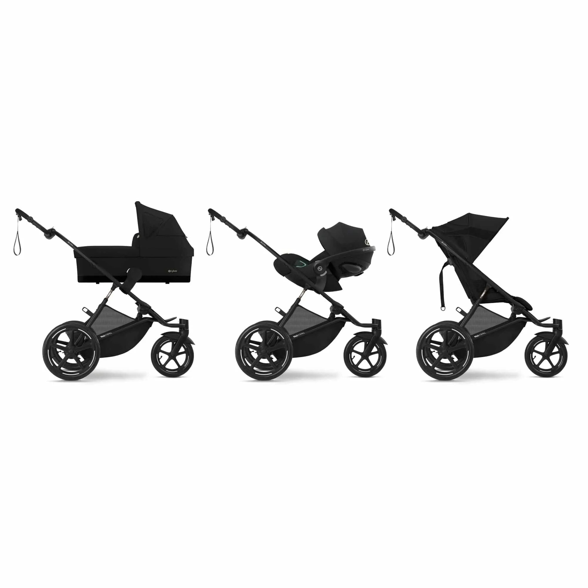 Cybex Avi Spin Essential Bundle in Moon Black
