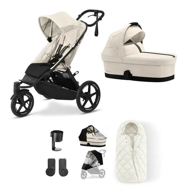 Cybex AVI Spin Essential Bundle - Seashell Beige