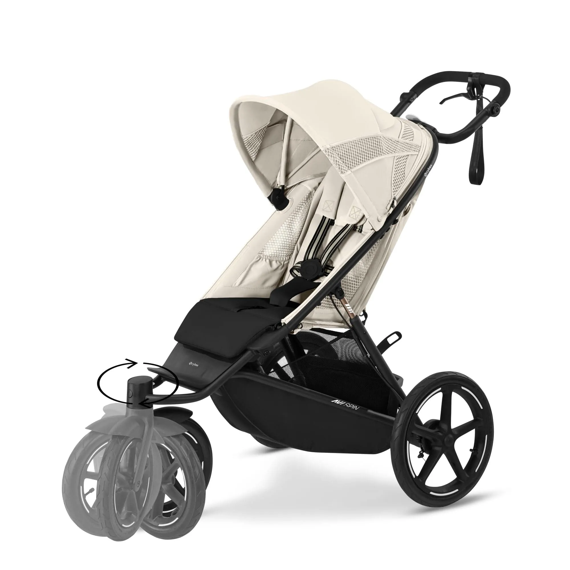 Cybex AVI Spin Essential Bundle - Seashell Beige