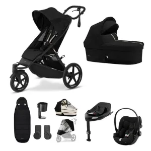 Cybex AVI Spin Luxury Cloud G Bundle - Moon Black