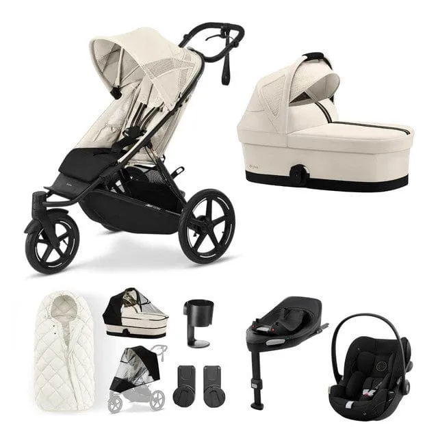 Cybex AVI Spin Luxury Cloud G Bundle - Seashell Beige