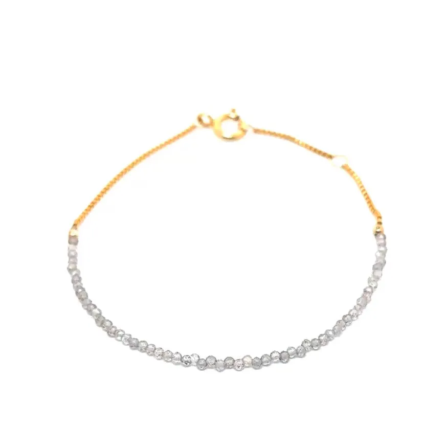Dainty Stretchy Bracelet With Clasp