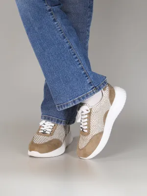 Dania Cream Sneakers