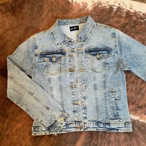 Denim Jacket  - Light Wash Stretchy