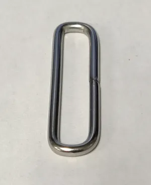 Dive Rite Oval Loop - 2" Stainless Steel