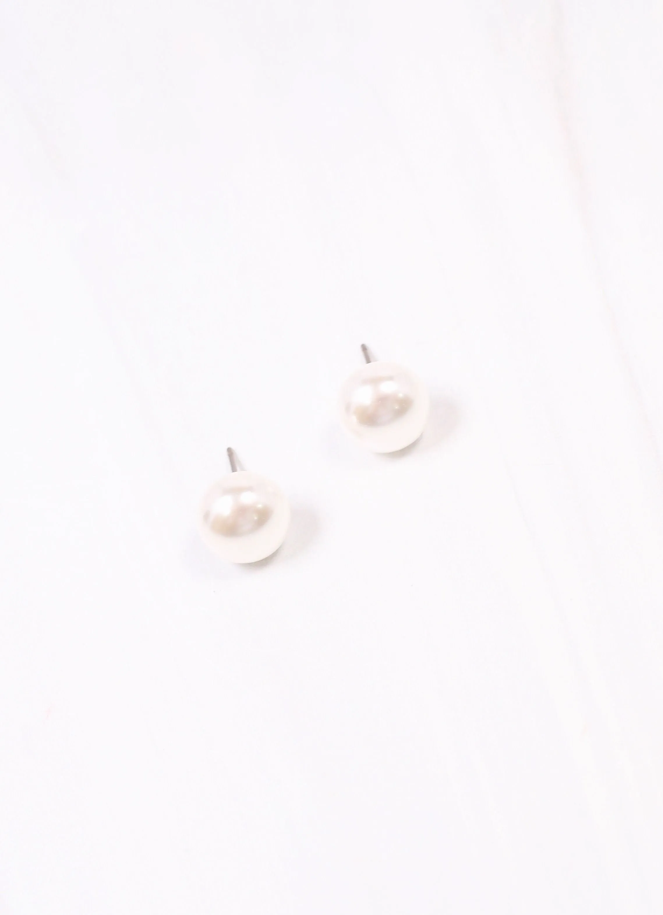 Eisley Pearl Stud Earring Cream