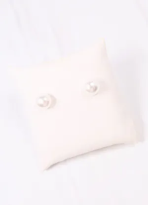 Eisley Pearl Stud Earring Cream