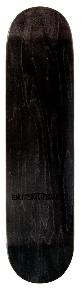 Enuff Classic Skateboard Deck - Black - 7.5"