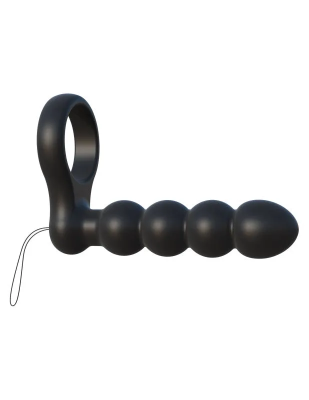 Fantasy C-Ringz Remote Control Double Penetrator - Black